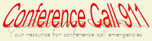 Conference Call 911, your resource for conference call services emergencies